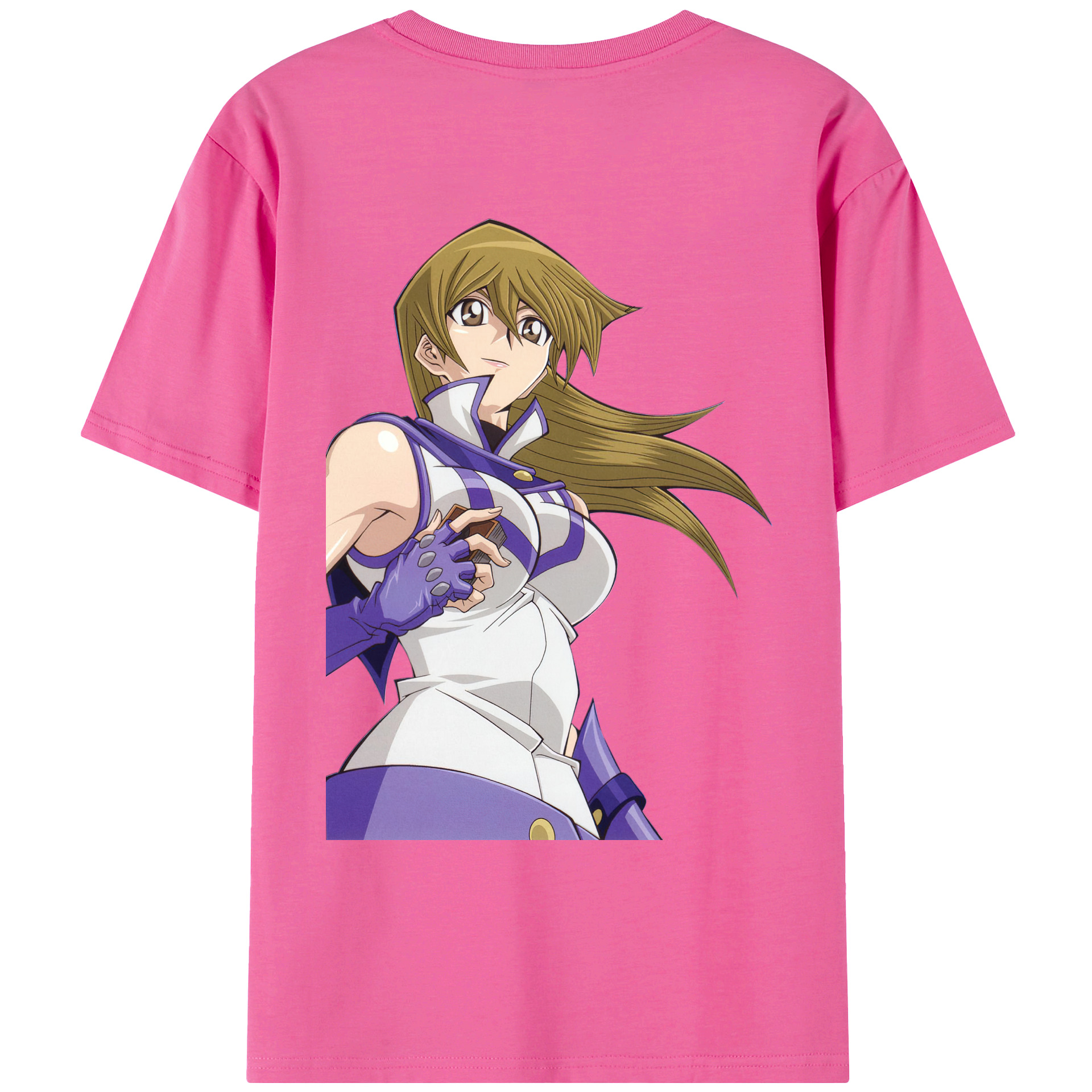 （画像用） 遊☆戯☆王 Yu-Gi-Oh! レディース半袖Tシャツ(バックプリント)